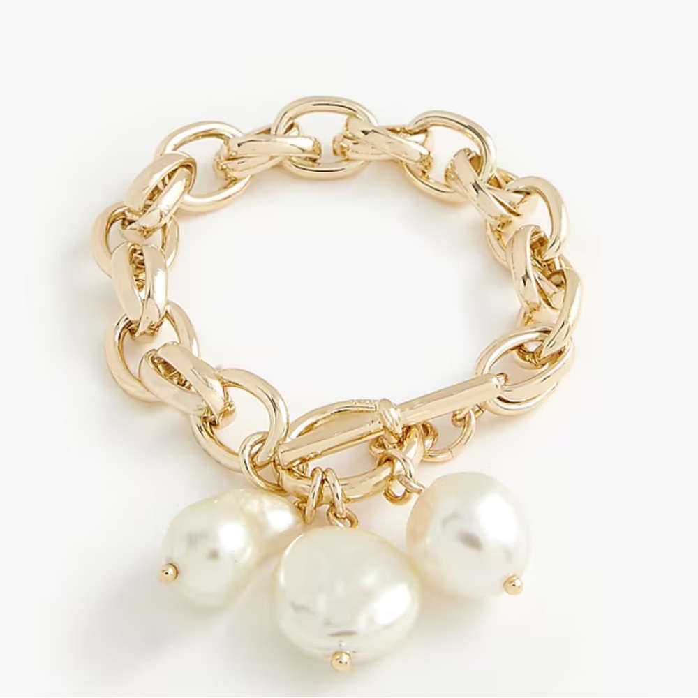 NWT J Crew Chunky chain toggle bracelet